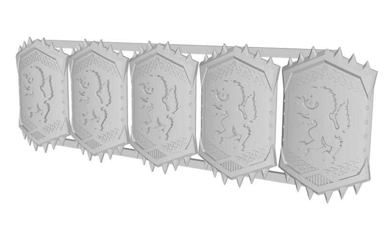 Wolf Rampant - Bulwark Repulser Shields