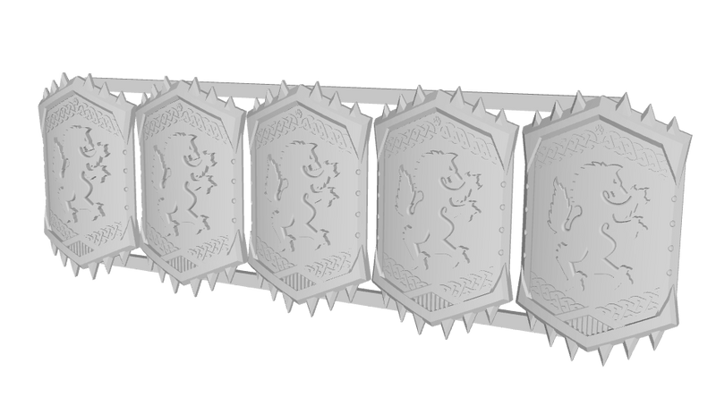 Wolf Rampant - Bulwark Repulser Shields