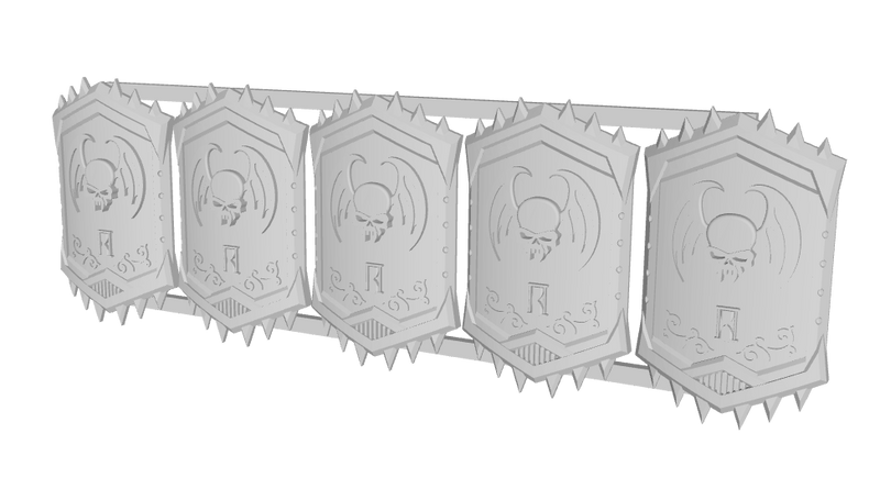 Nightmare Legion - Bulwark Repulser Shields