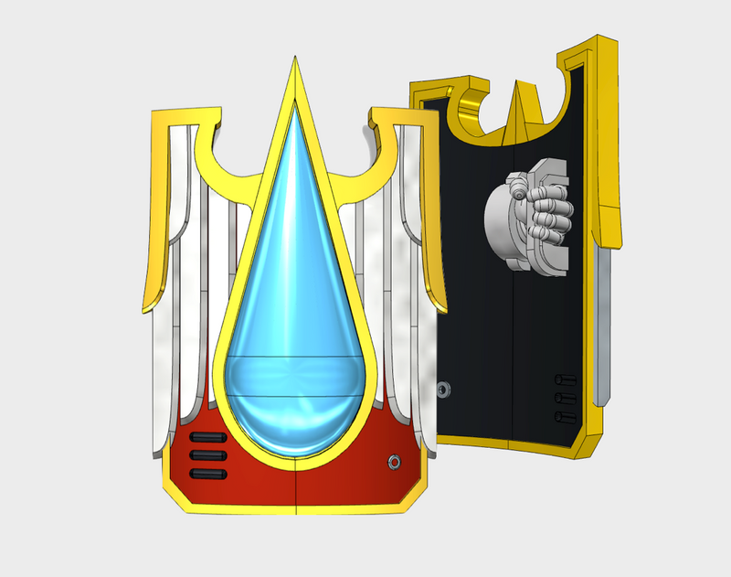 Angel Tears - Aquilas Tower Shields (L/R)