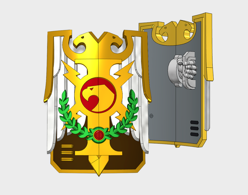 Royal Guard - Aquilas Tower Shields (L/R)