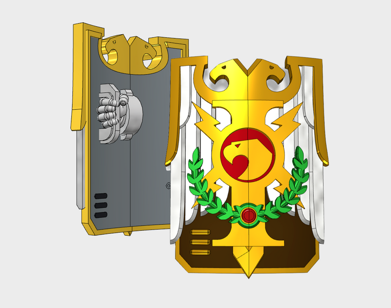 Royal Guard - Aquilas Tower Shields (L/R)