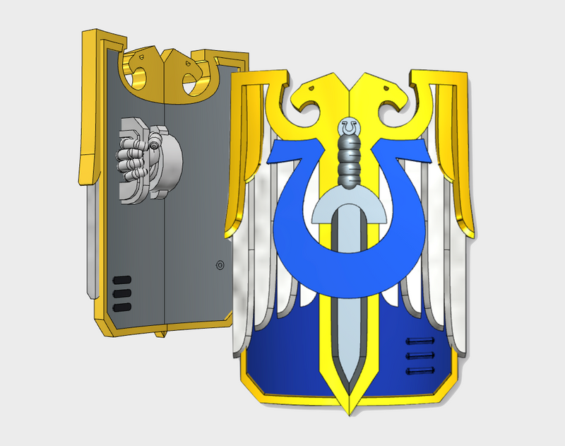 Ultra Legion - Aquilas Tower Shields (L/R)