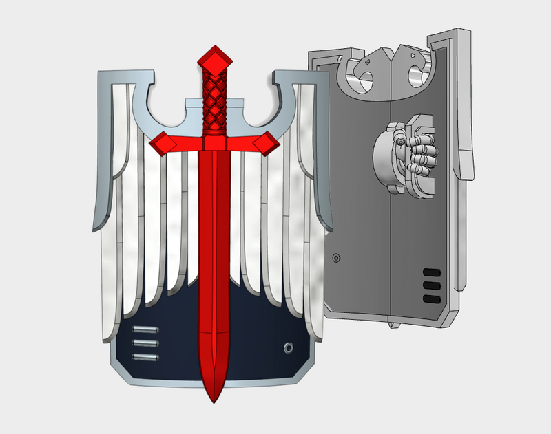Winged Sword - Aquilas Tower Shields (L/R)