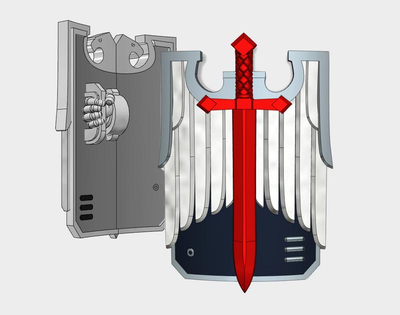 Winged Sword - Aquilas Tower Shields (L/R)