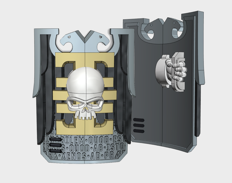 Xeno Hunters - Aquilas Tower Shields (L/R)