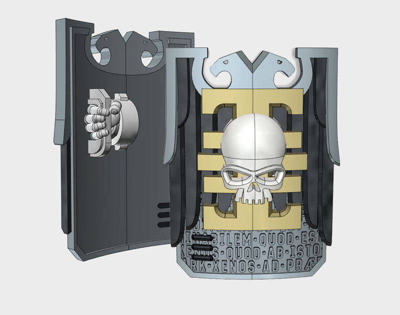 Xeno Hunters - Aquilas Tower Shields (L/R)