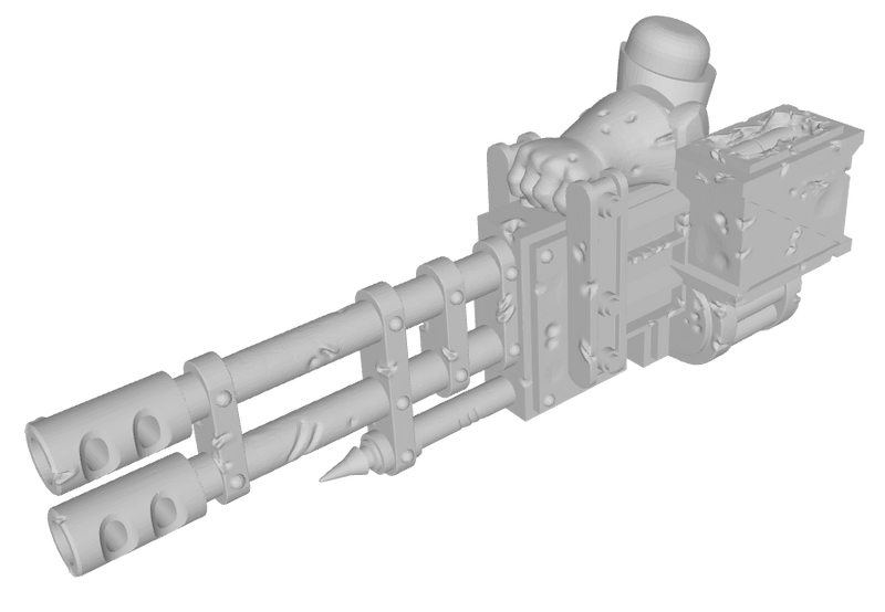 1x Blighted Saturnus Weapon : Timeworn Anger Cannon