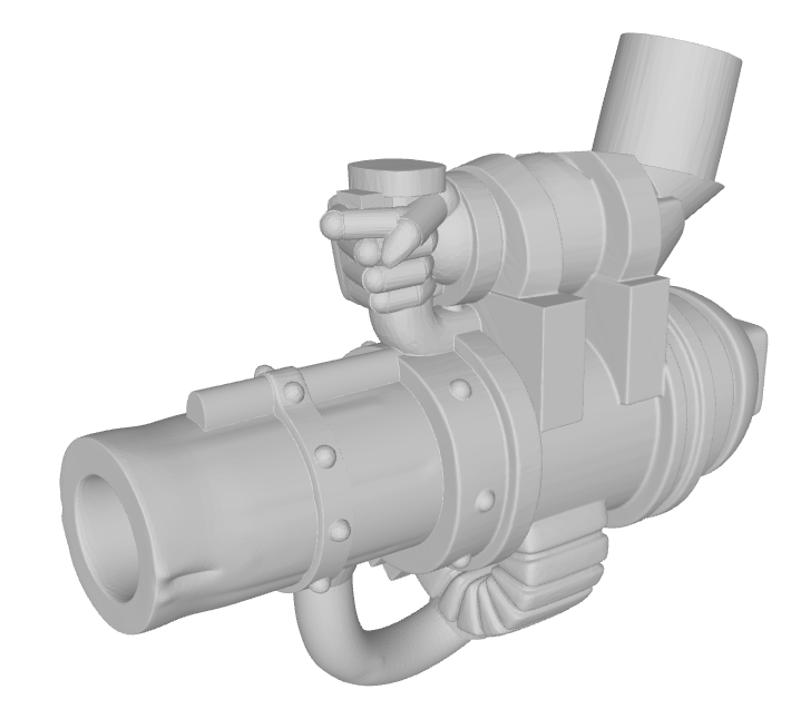 1x Blighted Saturnus Weapon : Pox Launcher