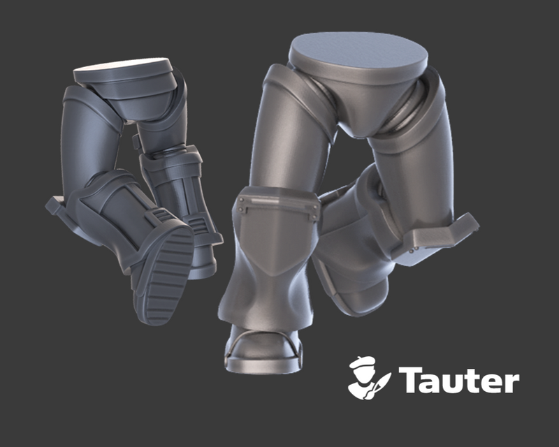 Running - Bloodguard Power Armor Legs