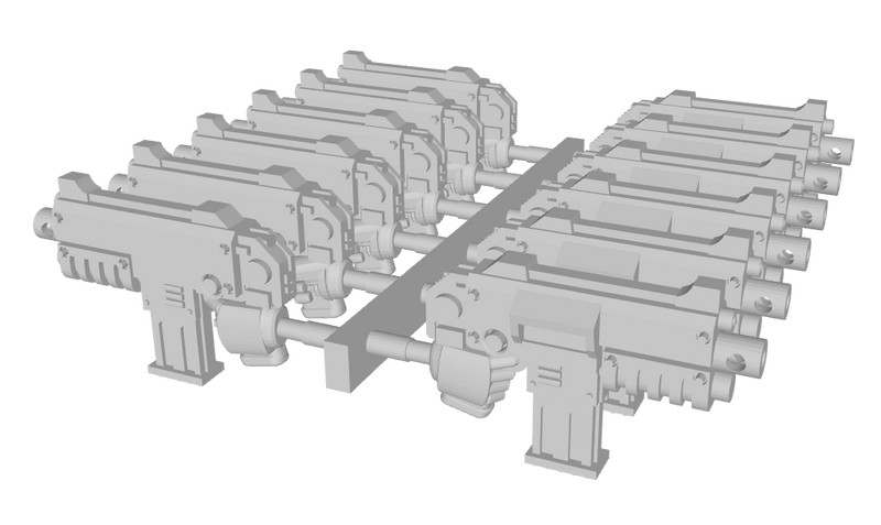 Marine: Mk2a Boltfire Guns