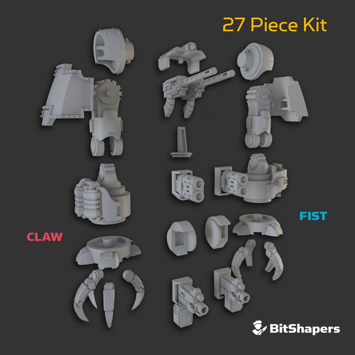 Brute Fist & Claw Redemptor Conversion Kit: 2 Pack (OG)