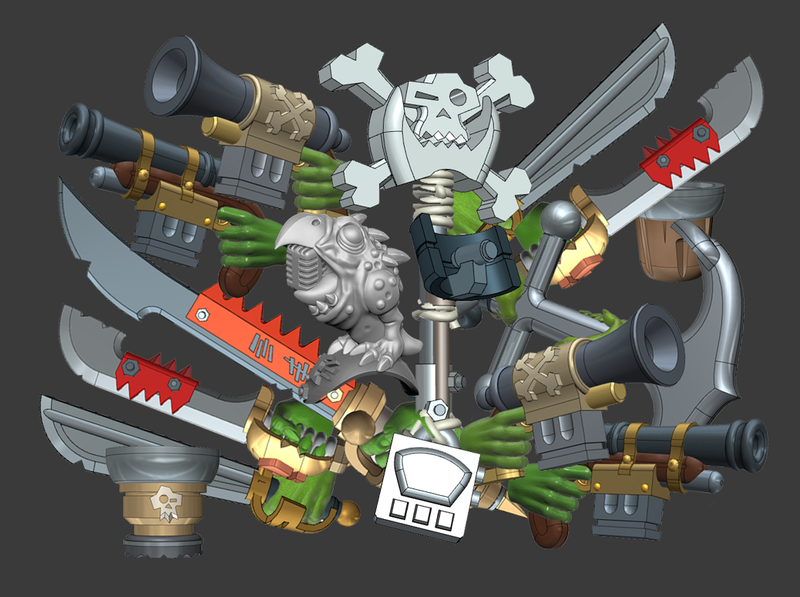 Brewguzzla's Buccaneers : Kill Team Kit