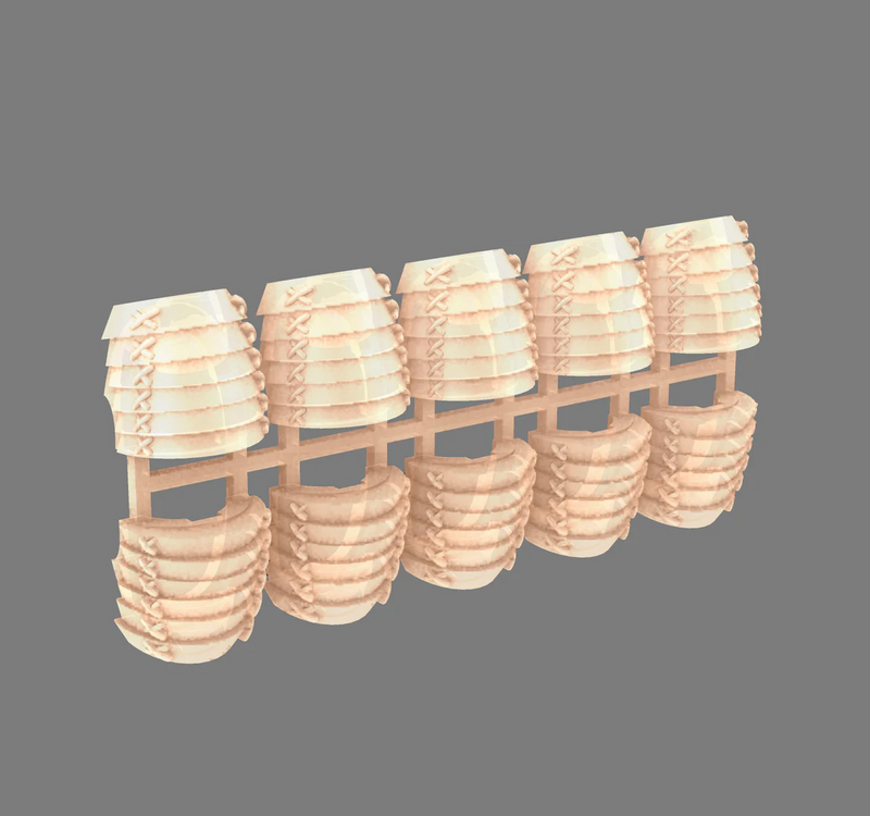 10x Cyber Samurai C - Bushido Shoulder Pads