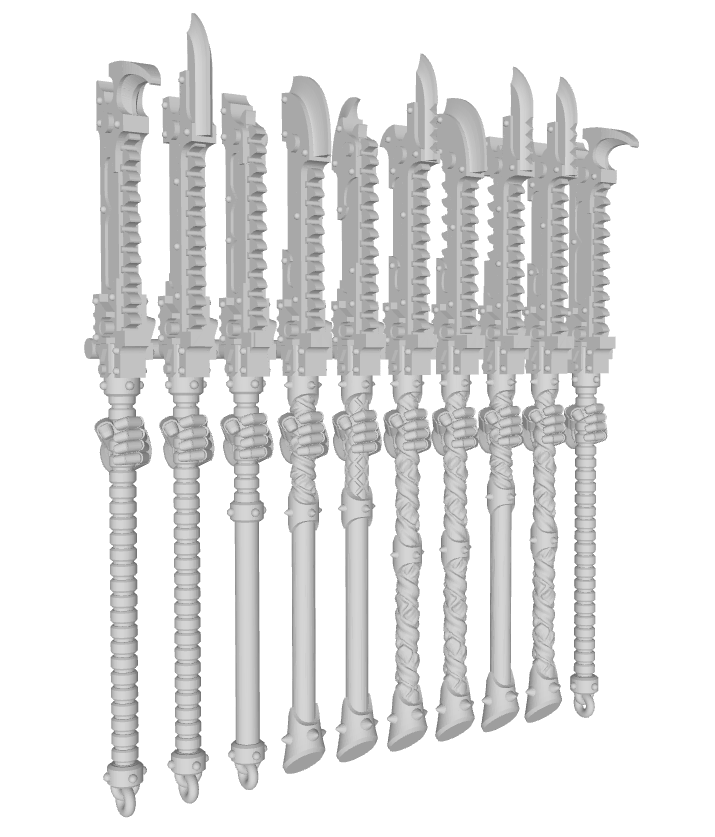 10x Chaos Roto Spears : Variety Pack