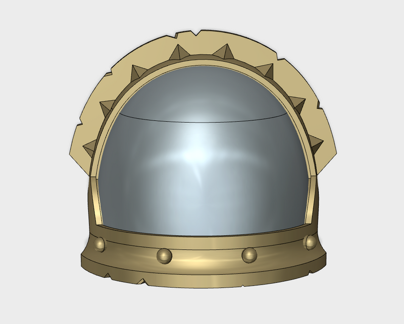 10x Blank - 10th Ed. Chaos Terminator: Rugged Pads