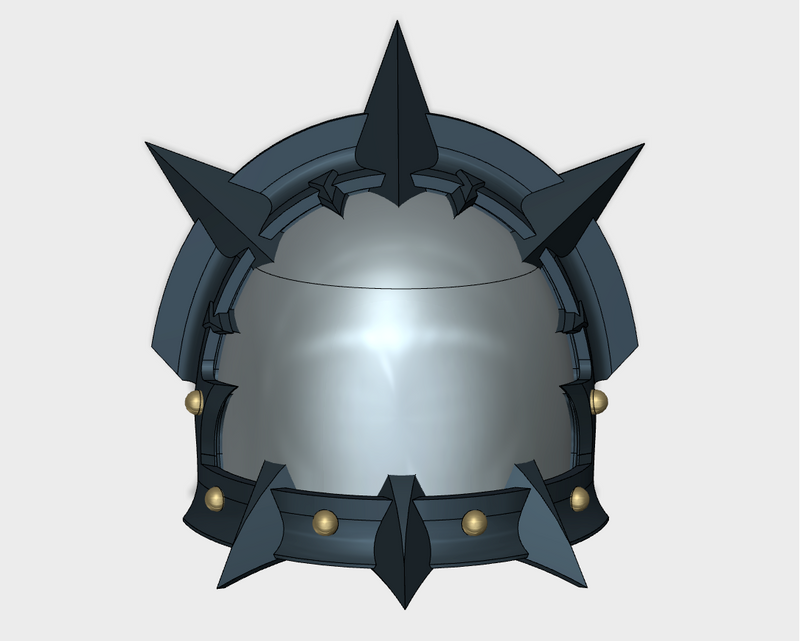 10x Blank - 10th Ed. Chaos Terminator: Styrac Pads