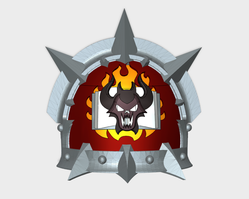 10x Book of Demons - 10th Ed. Chaos Terminator: Styrac Pads