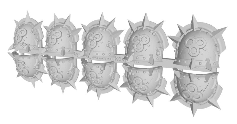 10x Sigil of Decay - 10th Ed. Chaos Terminator: Styrac Pads