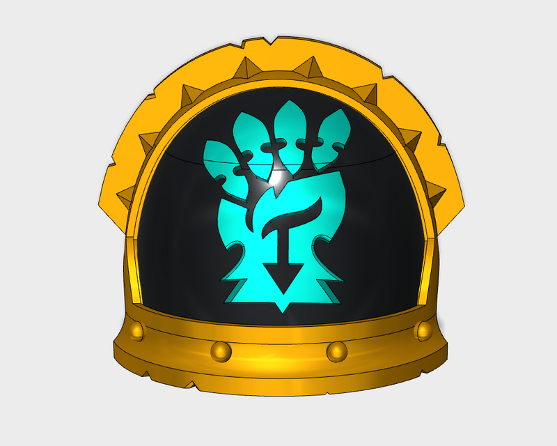 10x Demon Claw - 10th Ed. Chaos Terminator Rugged Pads