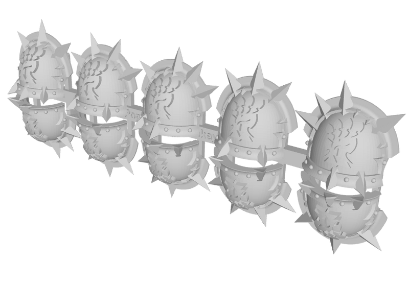 10x Demon Claw - 10th Ed. Chaos Terminator: Styrac Pads