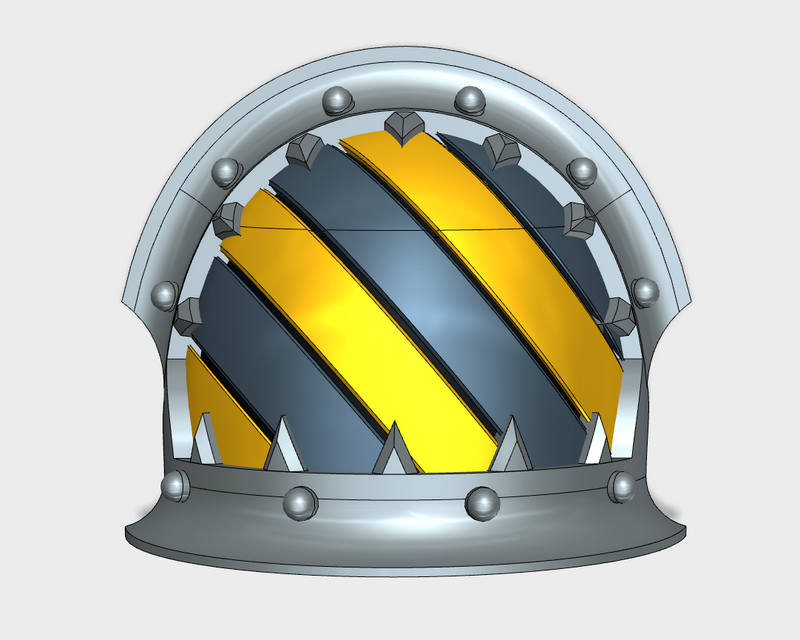 10x Hazard Grooves (R) - 10th Ed. Chaos Terminator Pads