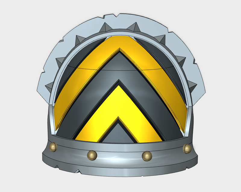 10x Wide Chevron Up - 10th Ed. Chaos Terminator Rugged Pads