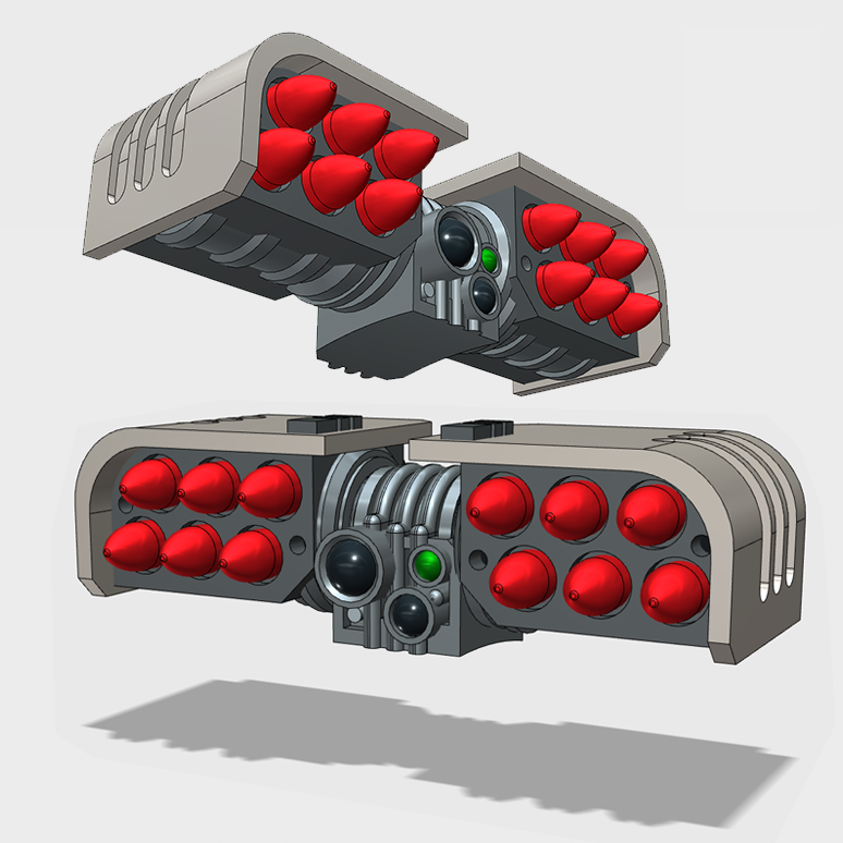 Cataphractii : Cy-1a Missle Rack
