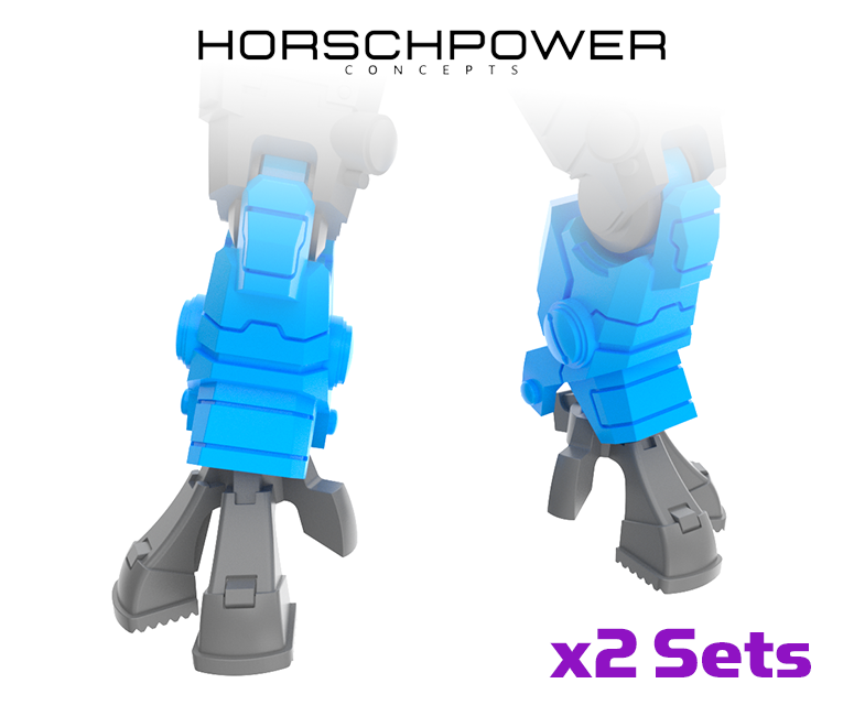 2x Command Mech : HP-1 Leg Extensions