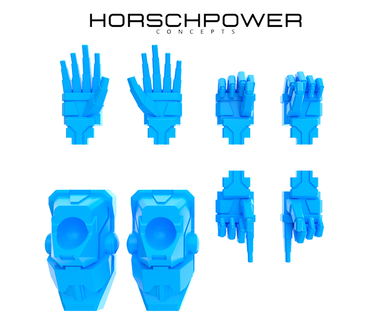 Command Mech : Human-Style Upgrade Kit