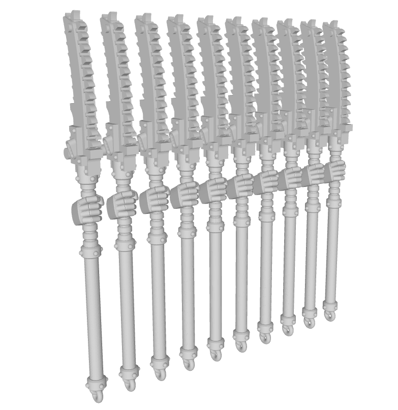 10x Roto Spears : Curved RW1