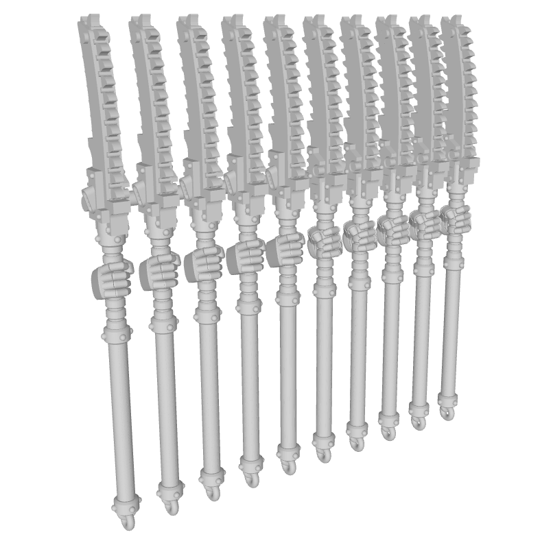 10x Roto Spears : Curved RW1