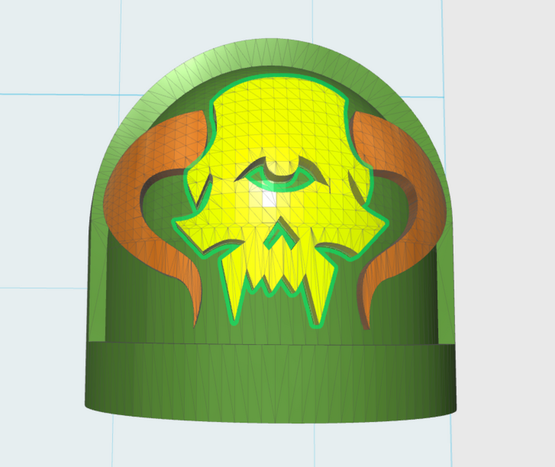 10x Cyclops Demons - G:7a Shoulder Pad