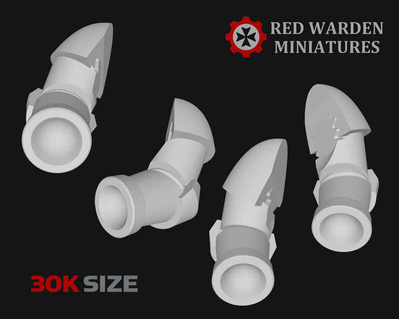 10x Dual-wielding 30k/Chaos Marine Arm Sets