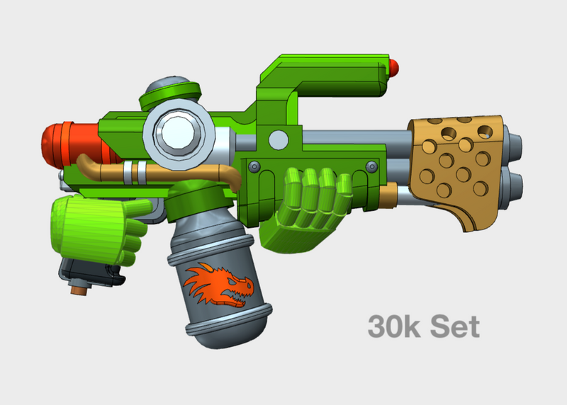 Dragon Head : Mk1 Flame Thrower (30k Set)