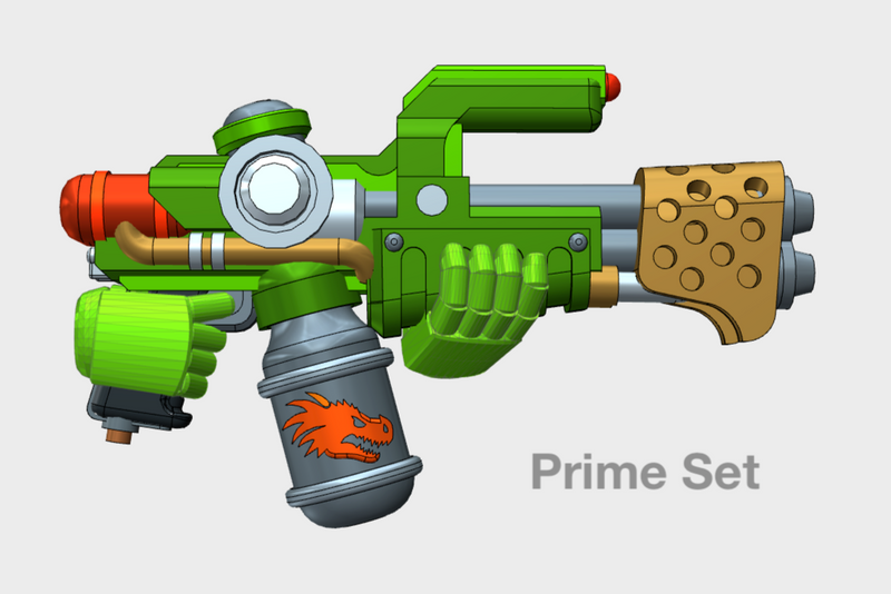 Dragon Head : Mk1 Flame Thrower (Prime Set)