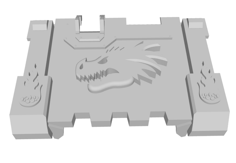 Dragon Head : Impala Front Plate 1