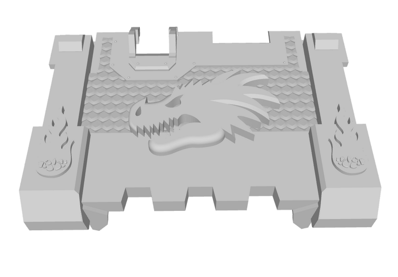 Dragon Head : Impala Front Plate 2