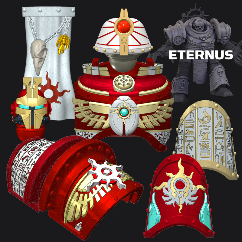 Scarab Sons - Eternus Armor Conv. Kit: 1