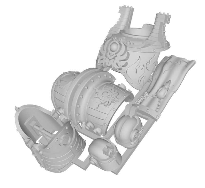 Sun Scarabs - Eternus Armor Conv. Kit: 1