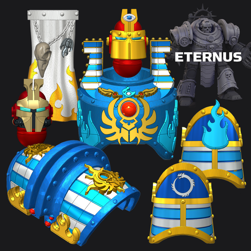 Sun Scarabs - Eternus Armor Conv. Kit: 1