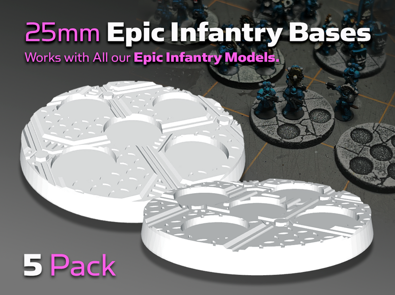 5x Flight Deck : Epic Infantry Bases