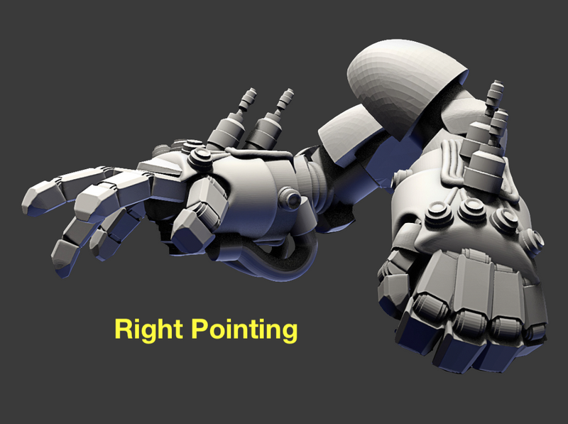 1x Marine : LV1 Electro-Fists w/Power Pack