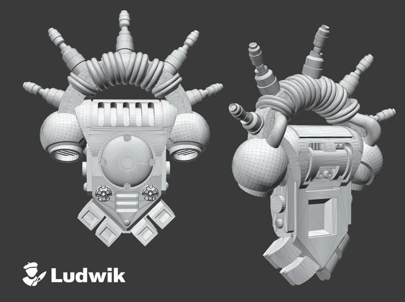 1x Marine : LV1 Electro-Fists w/Power Pack