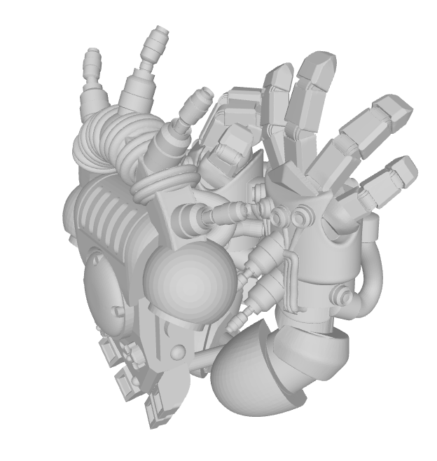 1x Marine : LV1 Electro-Fists w/Power Pack