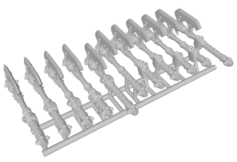 11x Energy Axe: Brutus (30k Size)