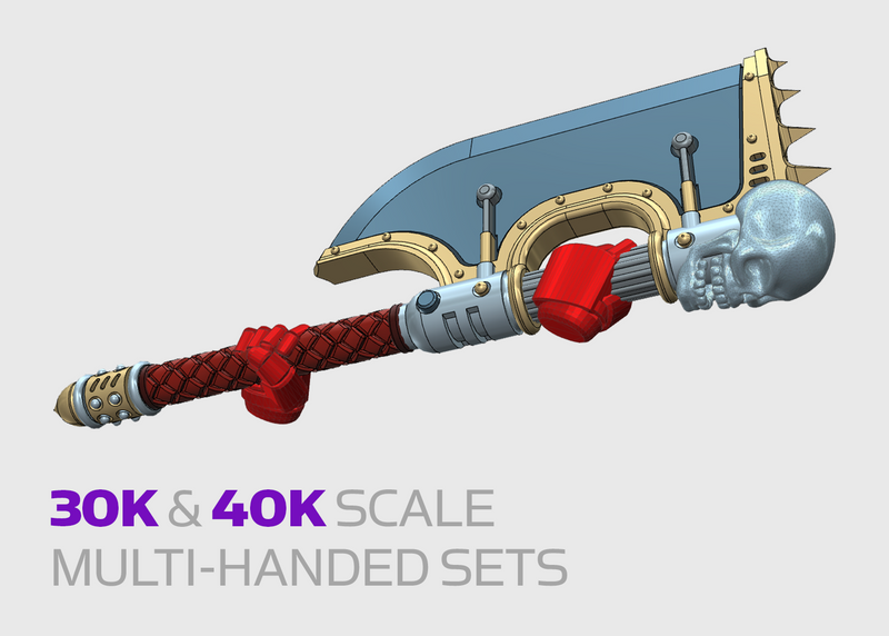 11x Power Great Axe : Deathead Grimnir - Weapon Sets