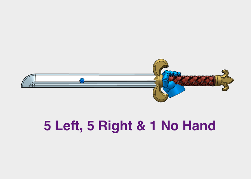 11x Energy Longsword : Versi
