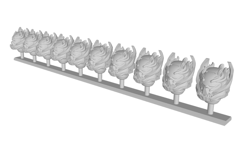 10x Base - Hellhound Helmets