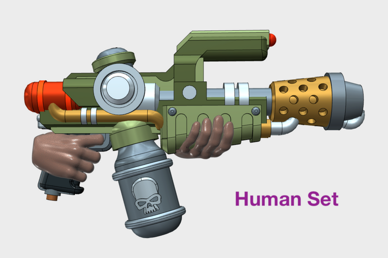 Mk1 Flame Thrower (Human Set)